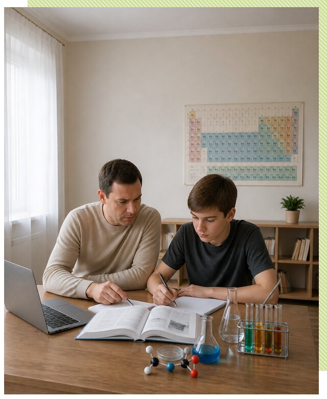 Репетитор по химии 8 класс в Королёве по цене от 1248 р. | РепетиторРоссия